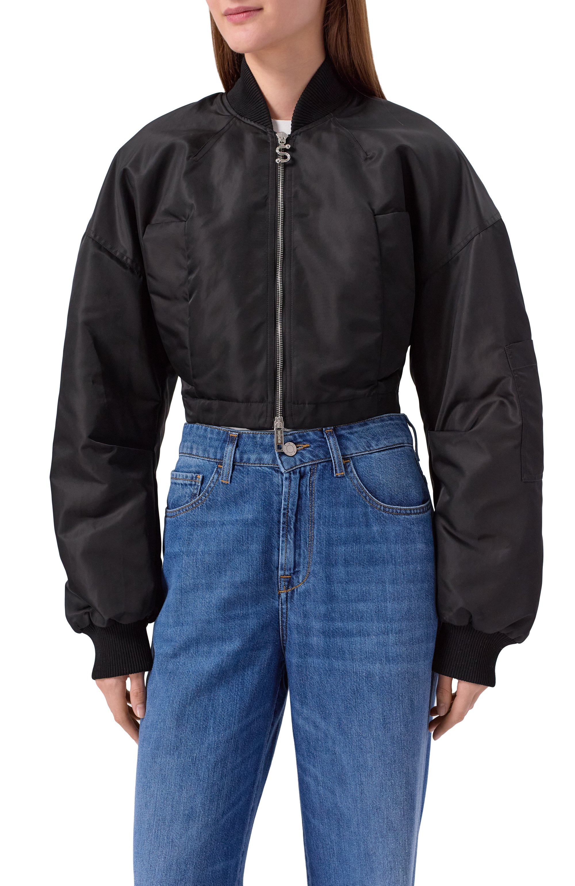 Утепленный бомбер SPORTMAX, арт. AVENUE, фото 3