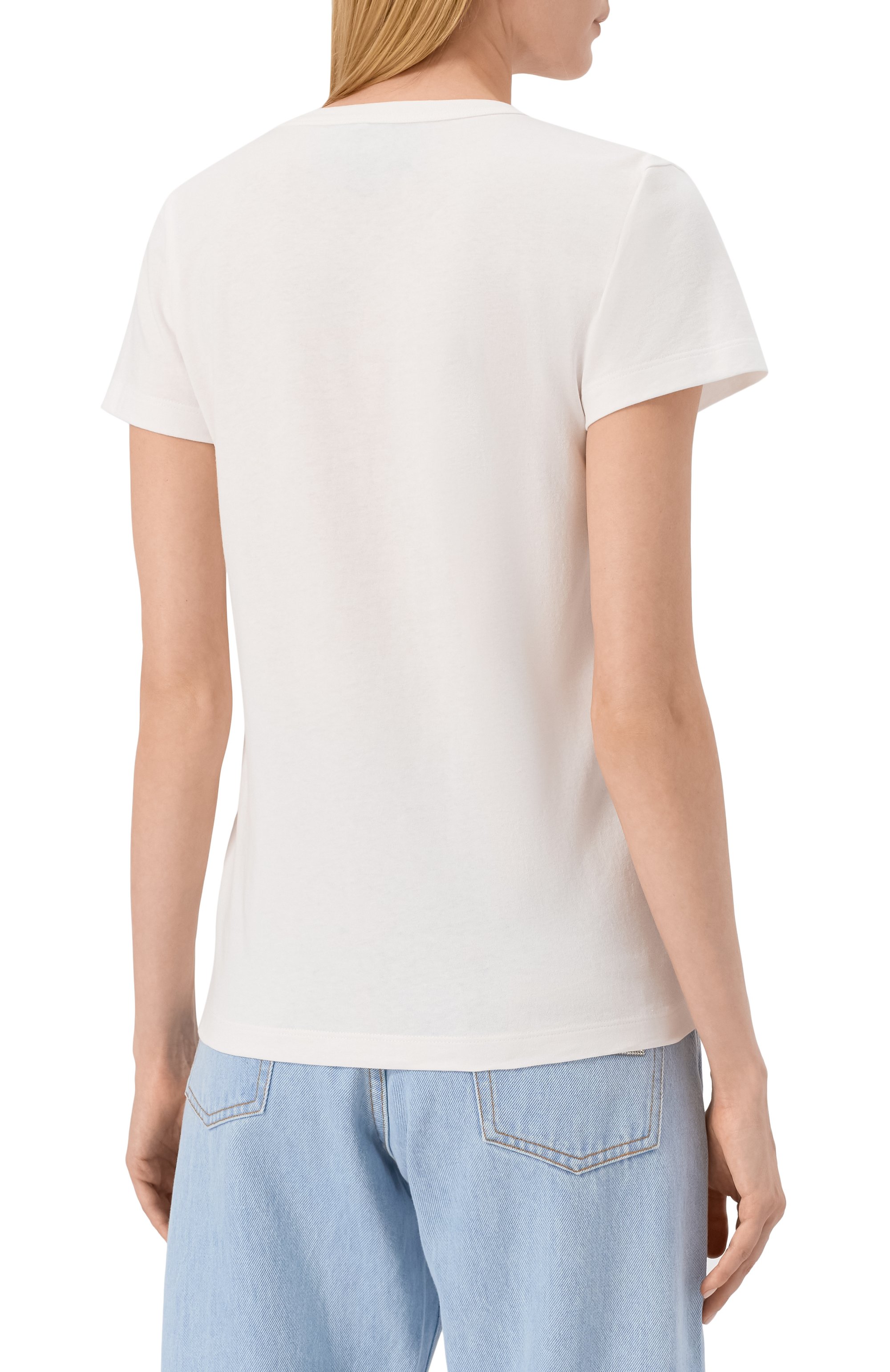 Хлопковая футболка VALENTINO, арт. 7B3MG25J/9LD, фото 4