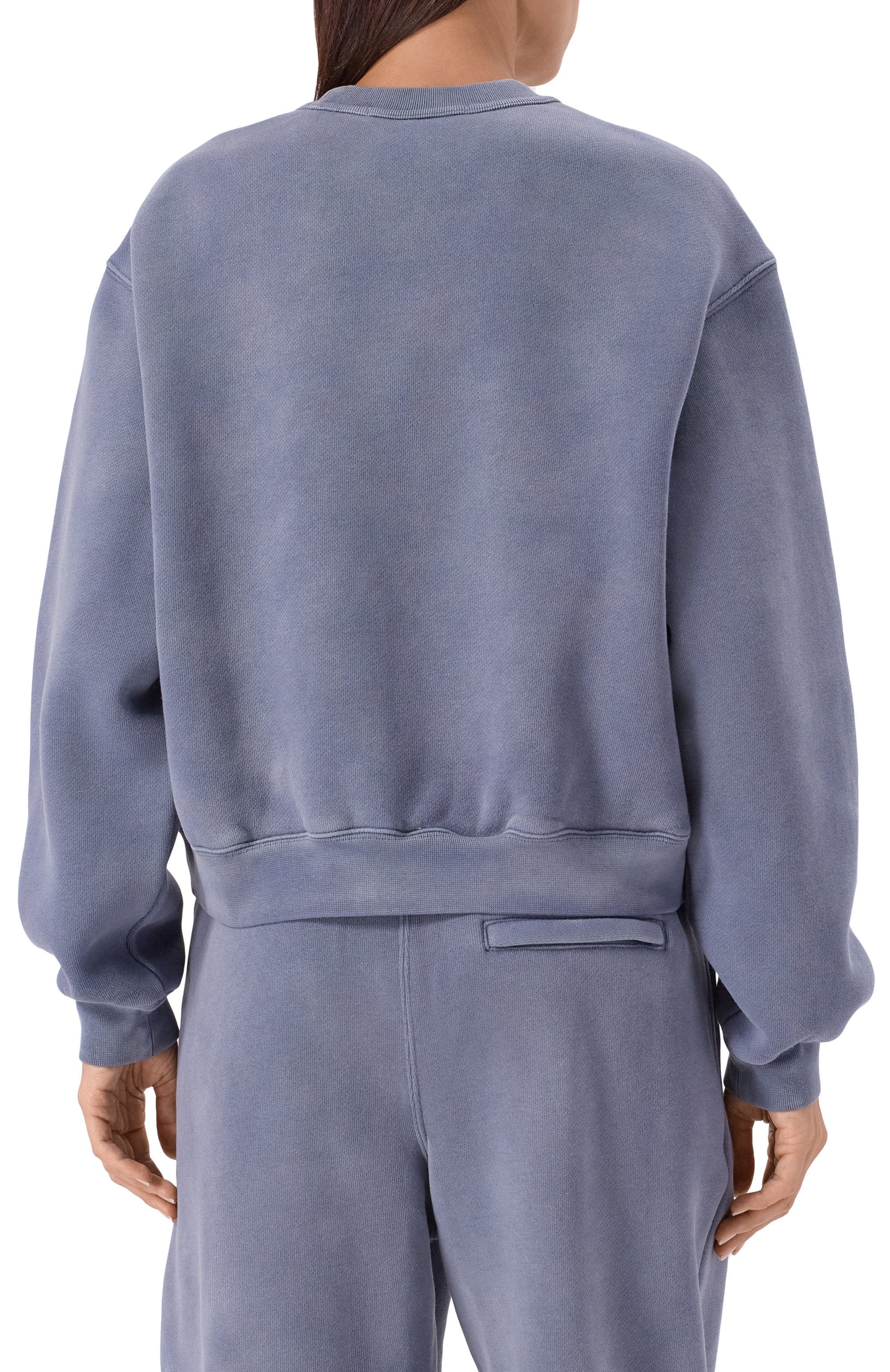 Хлопковый свитшот ALEXANDERWANG.T, арт. 4CC3241518, фото 4