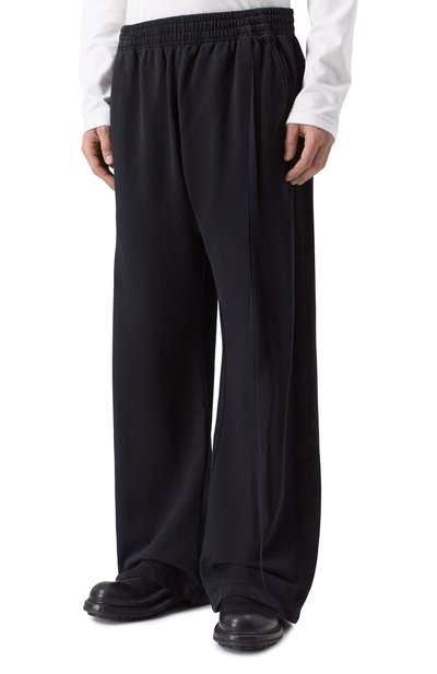 Хлопковые брюки ANN DEMEULEMEESTER, арт. B0013822/FA185, фото 3