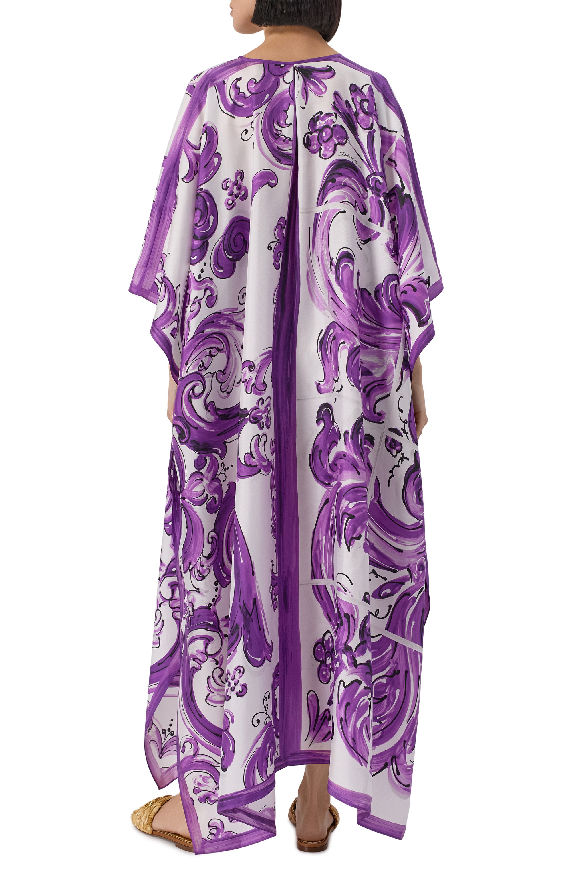 Шелковая туника DOLCE & GABBANA, арт. F6TTFT/HI1S5, фото 4