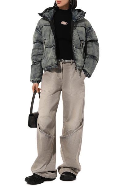 Джинсовый пуховик DIESEL, арт. A14549/0SKAI, фото 2