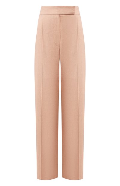 Женские брюки из льна и хлопка BRUNELLO CUCINELLI, арт. MF591P7249