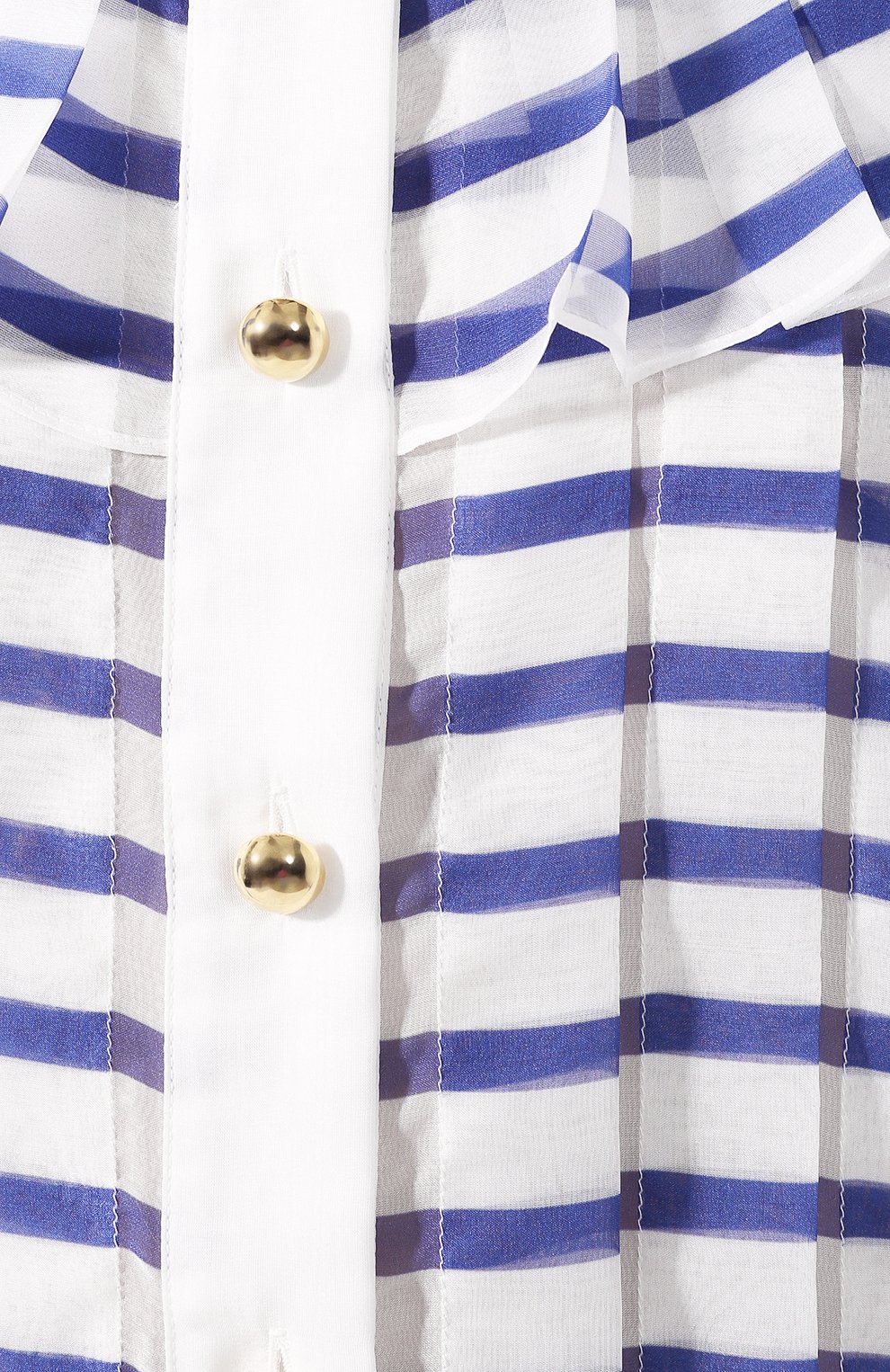 Блузка PHILOSOPHY DI LORENZO SERAFINI голубого цвета по цене 71950 руб., арт. V0236/2150, фото 5 Блузка PHILOSOPHY DI LORENZO SERAFINI, арт. V0236/2150, фото 5