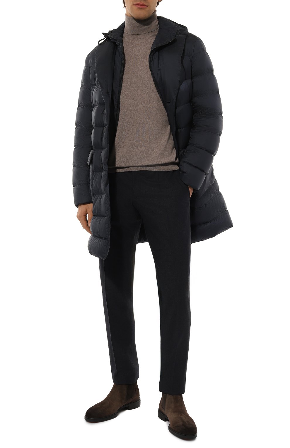 Шерстяные брюки EMPORIO ARMANI, арт. EM000487/TE10982, фото 2