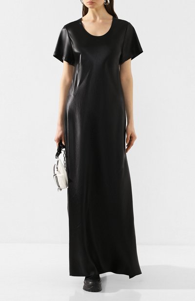 Платье-макси ALEXANDERWANG.T черного цвета по цене 69950 руб., арт. 4WC1206016, фото 2 Платье-макси ALEXANDERWANG.T, арт. 4WC1206016, фото 2
