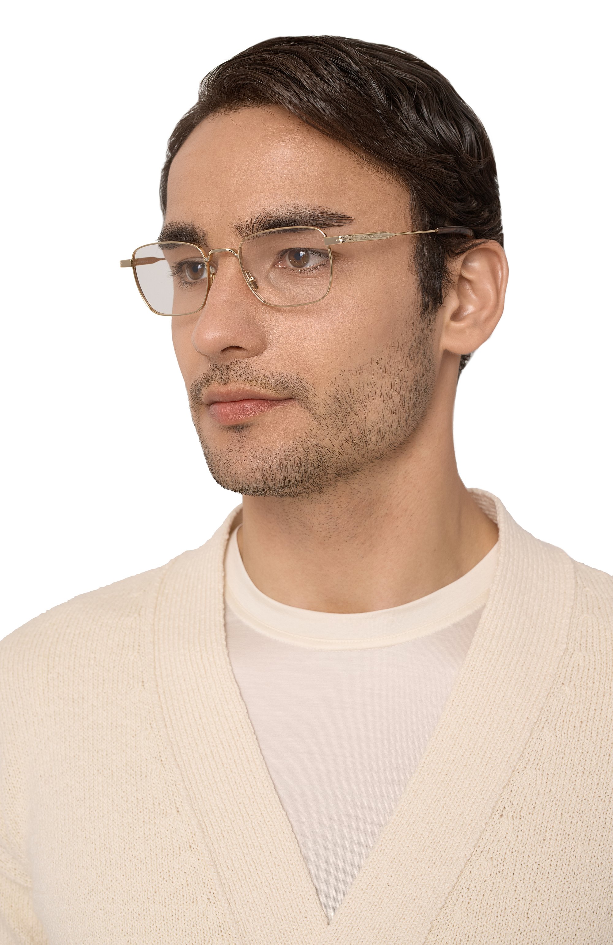 Оправа SAINT LAURENT золотого цвета по цене 40900 руб., арт. SL 729 006, фото 2 Оправа SAINT LAURENT, арт. SL 729 006, фото 2