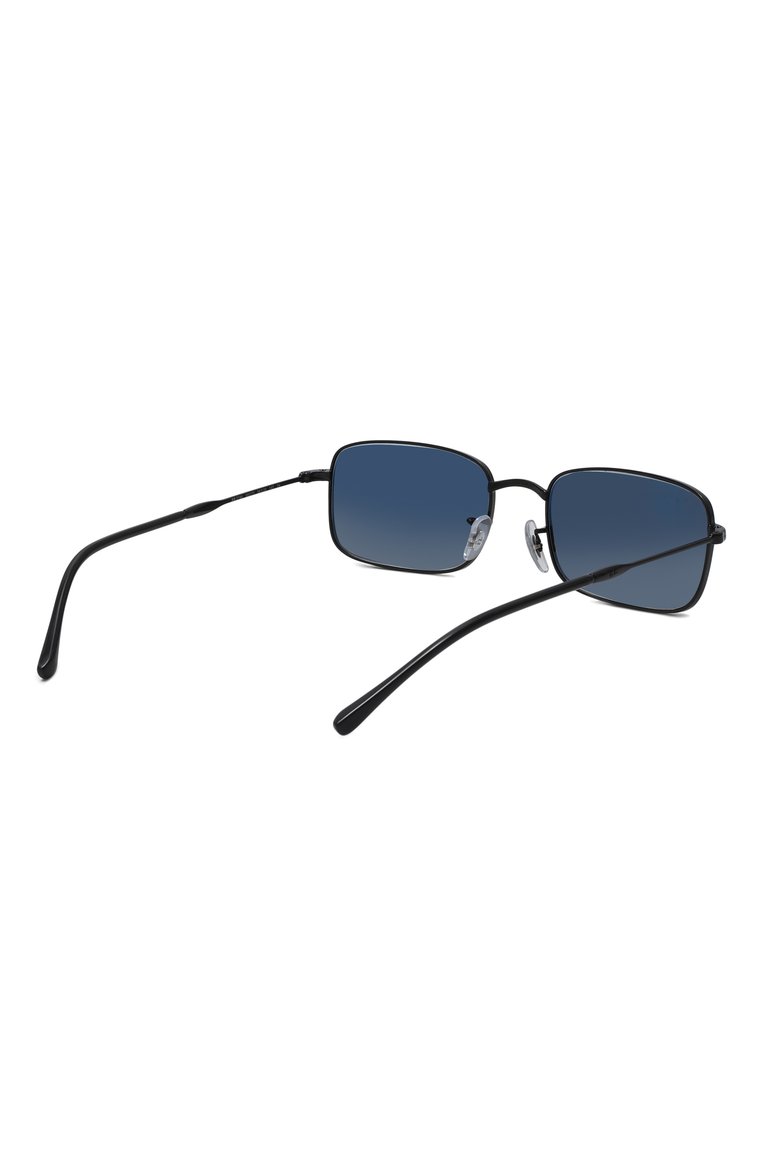 Женские солнцезащитные очки RAY-BAN черного цвета, арт. 3746-002/71 | Фото 5 (Региональные ограничения белый список (Axapta Mercury): Не проставлено; Нос: Не проставлено; Тип очков: С/з; Материал: Металл; Кросс-КТ: С/з-унисекс; Очки форма: Прямоугольные; Оптика Гендер: оптика-унисекс)