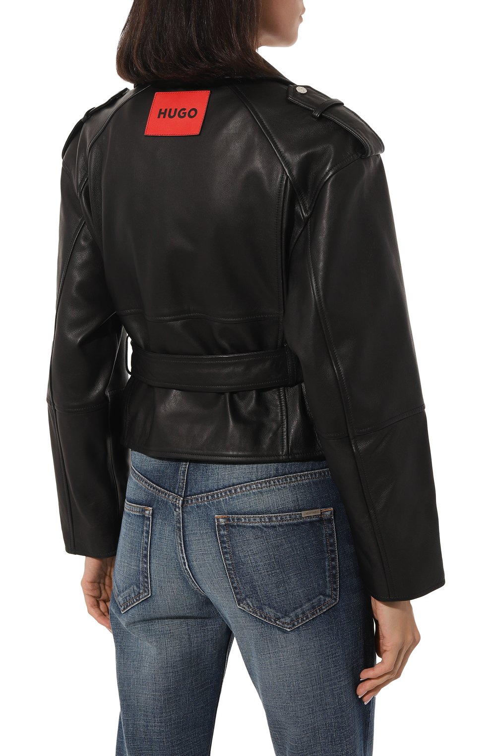Кожаная куртка HUGO, арт. 50499786, фото 4