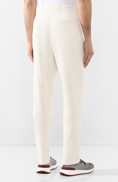 Брюки из кашемира и шелка JIL SANDER, арт. JPUQ751515-MQY11028, фото 4