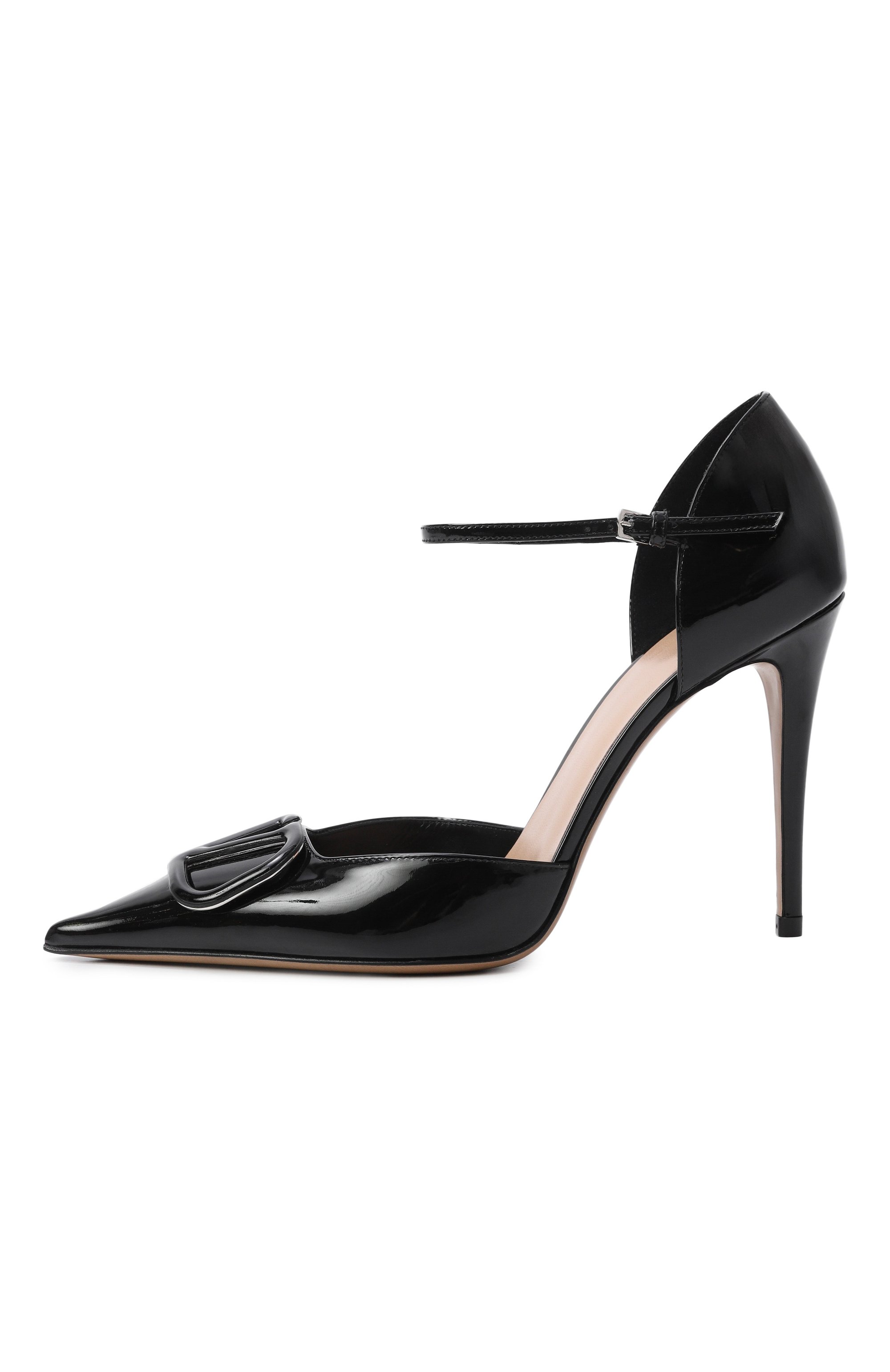 Лакированные туфли vlogo signature d'orsay 100 VALENTINO, арт. 8W2S0NN6/TMK, фото 4