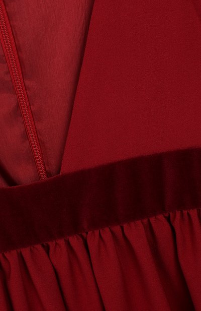 Платье с оборками и бархатной отделкой CAF, арт. 306-FP/12A-14A, фото 3