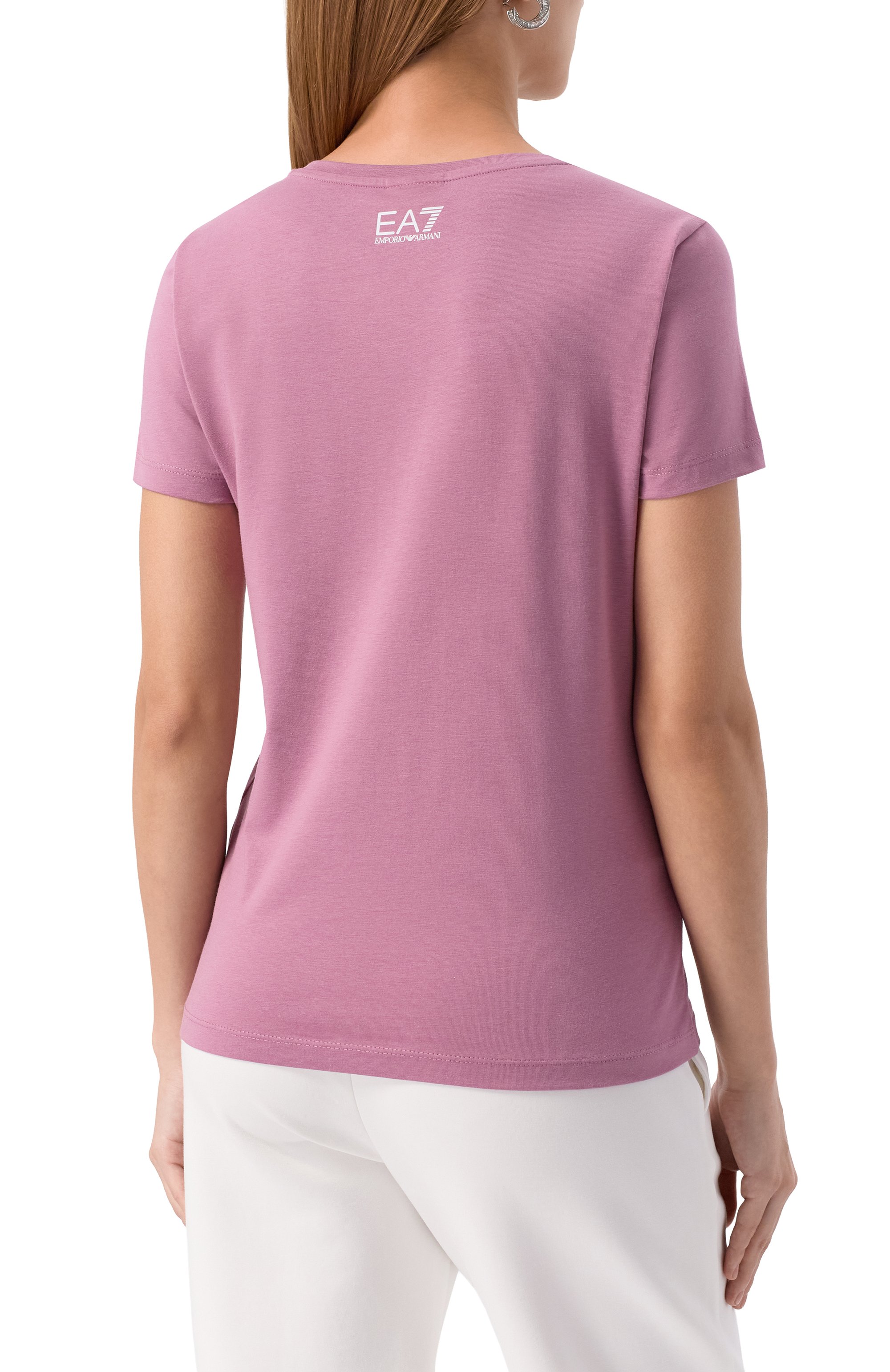 Хлопковая футболка EA7, арт. 7W000798/AF12115, фото 4