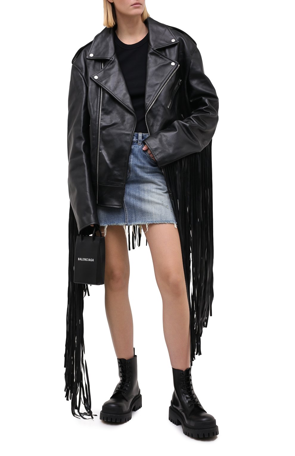 Кожаная куртка VETEMENTS, арт. UAH21JA020 2404/W, фото 2
