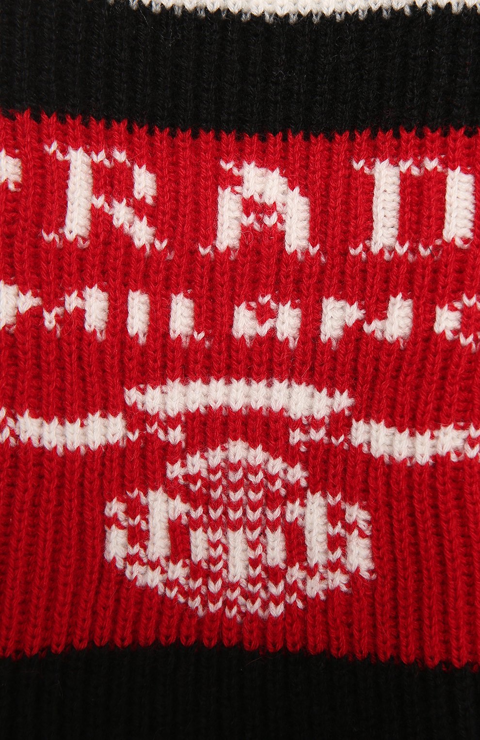 Кашемировый шарф PRADA, арт. UMS418-10QF-F0002-212, фото 2