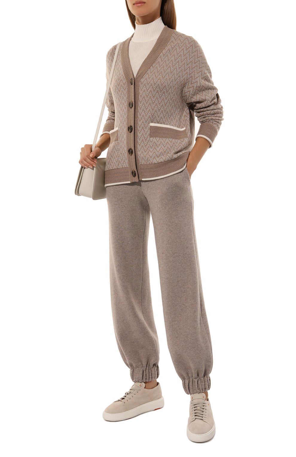 Джоггеры из шерсти и кашемира FREEAGE, арт. W25.PT100.2030.130, фото 2