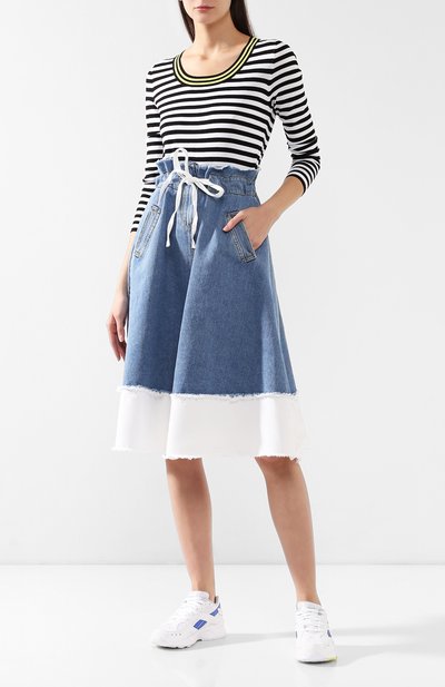 Джинсовая юбка TWO WOMEN IN THE WORLD, арт. L0RA/UXIW3, фото 2