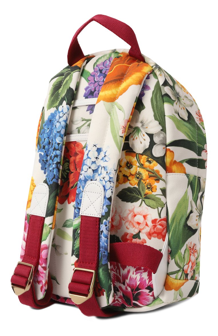 Детская рюкзак DOLCE & GABBANA разноцветного цвета, арт. EB0105/A6571 | Фото 2 (Нос: Не проставлено; Материал: Текстиль)