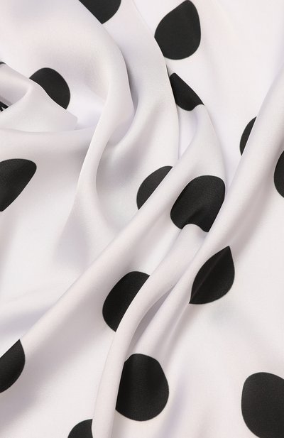 Платок MONNALISA черно-белого цвета по цене 10790 руб., арт. 19A011, фото 2 Платок MONNALISA, арт. 19A011, фото 2