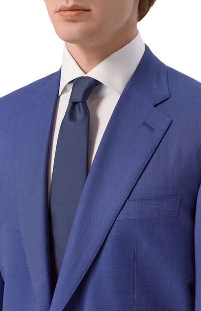 Мужской шелковый галстук CANALI, арт. 18/HJ04526