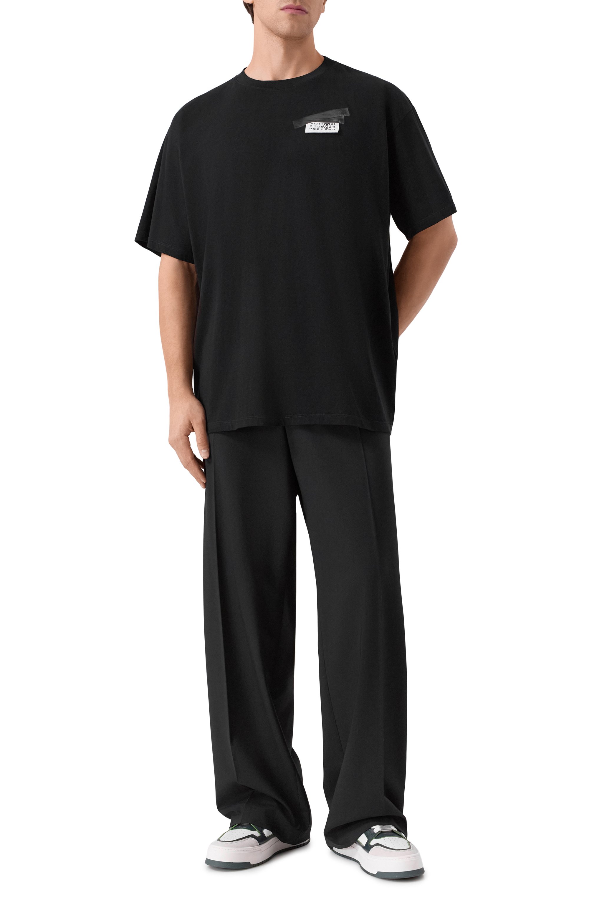 Хлопковая футболка MM6, арт. SH2GC0030/M20048, фото 2