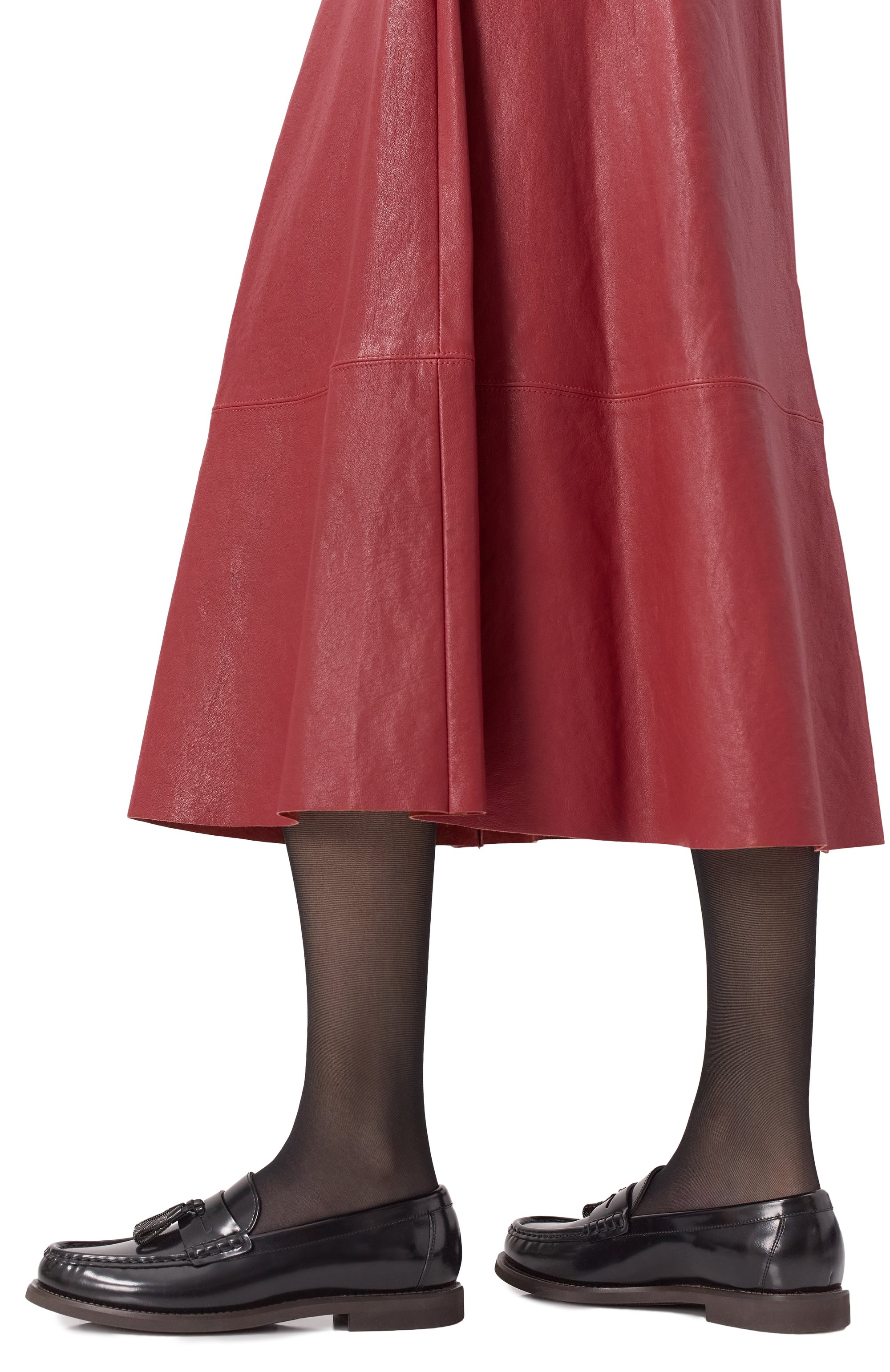 Кожаные лоферы BRUNELLO CUCINELLI, арт. MZVNGBP421, фото 3