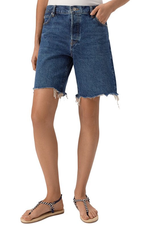 Джинсовые шорты Frame Denim 4004RF210 Синий  4004RF210 Фото 3