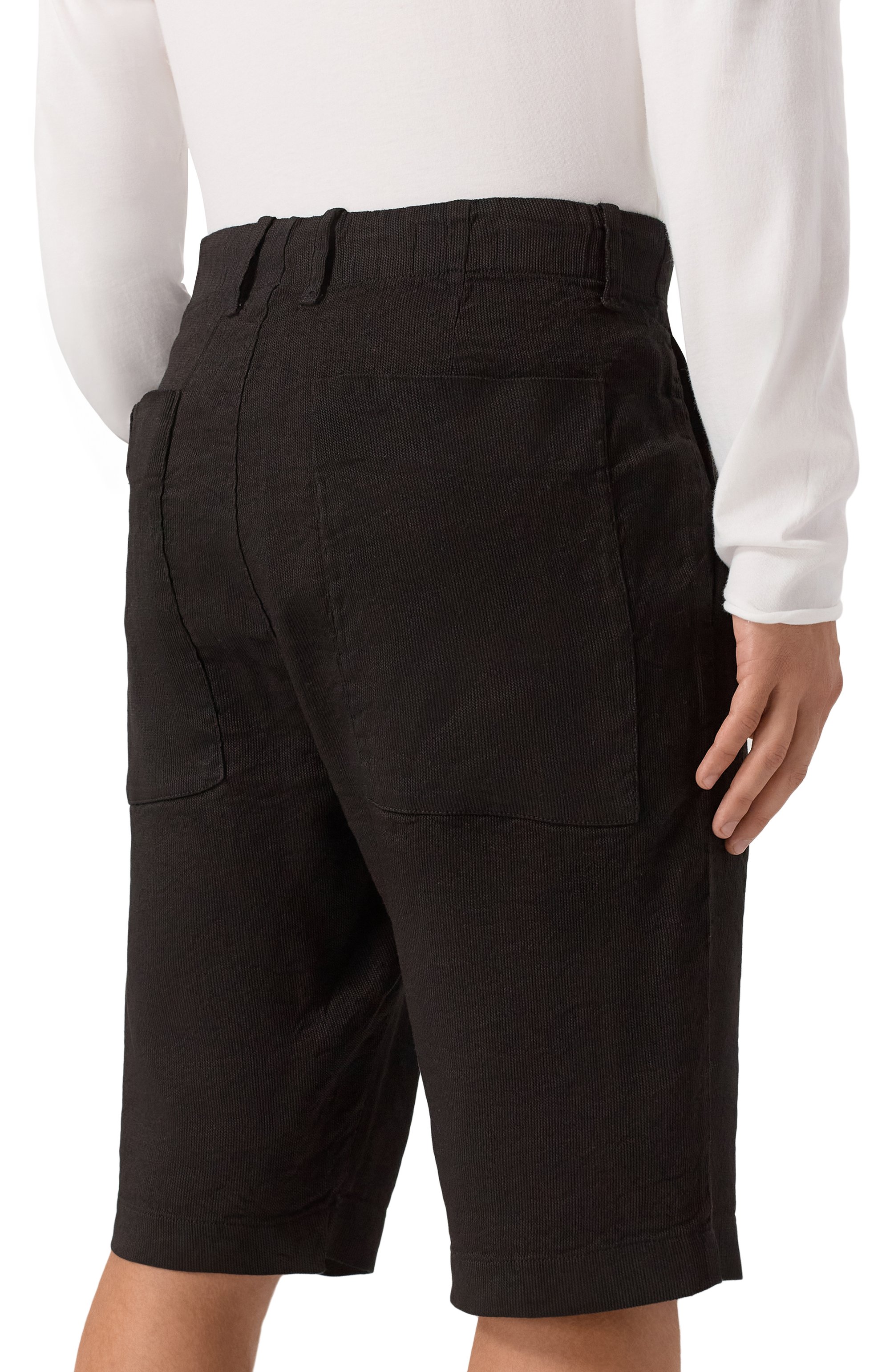 Шорты изо льна и вискозы TRANSIT, арт. CFUTRWH173, фото 4