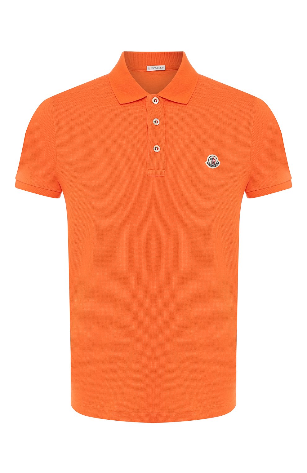 Хлопковое поло  MONCLER, арт. E1-091-83408-00-84556, фото 1