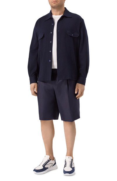 Льняные шорты CORTIGIANI, арт. 4AP662, фото 2