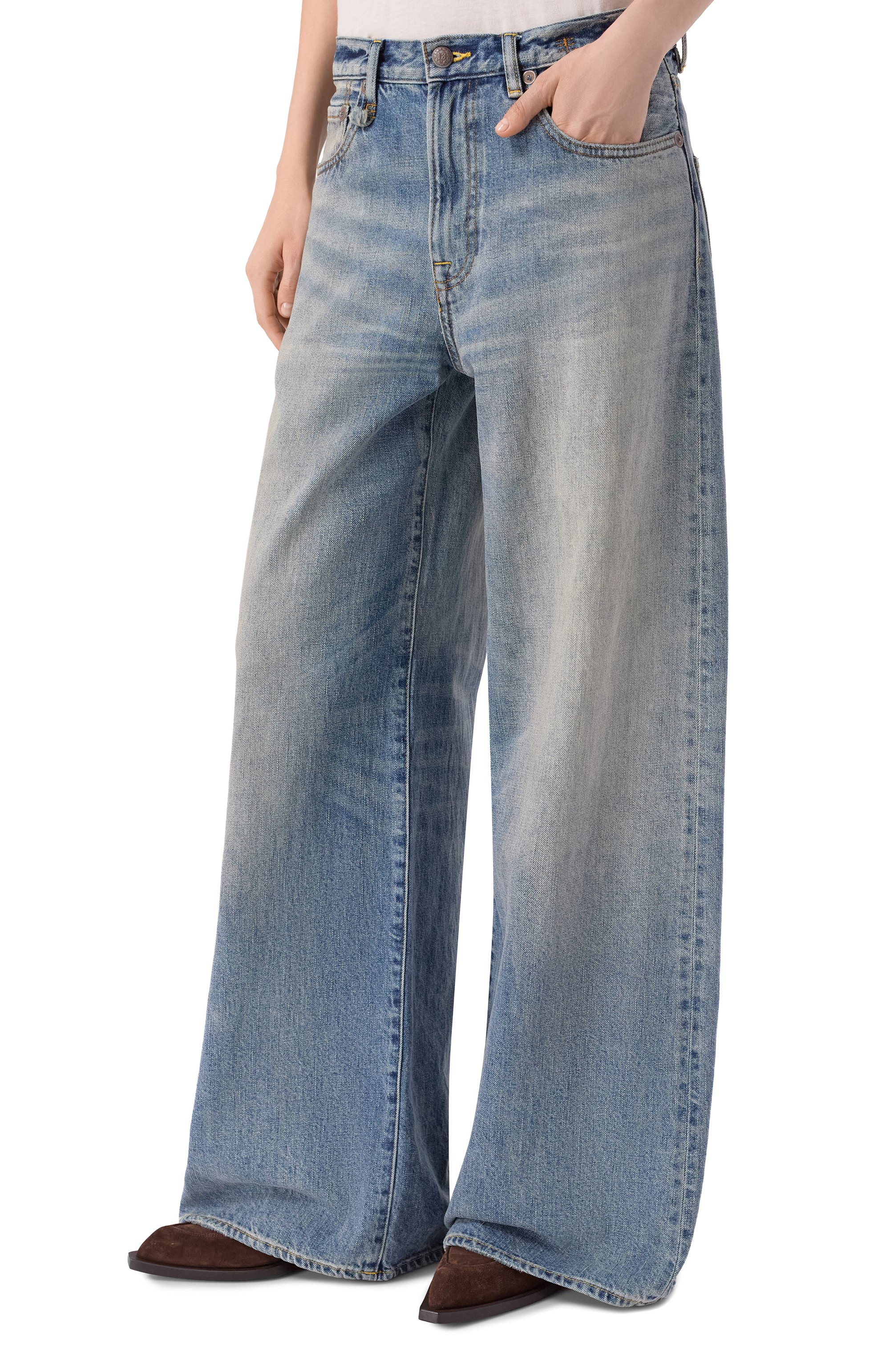 Джинсы d'arcy R13, арт. R13WD229-D448A, фото 3