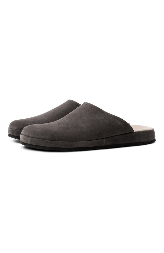 Замшевые домашние туфли Farfalla F9/SUEDE Серый F9/SUEDE