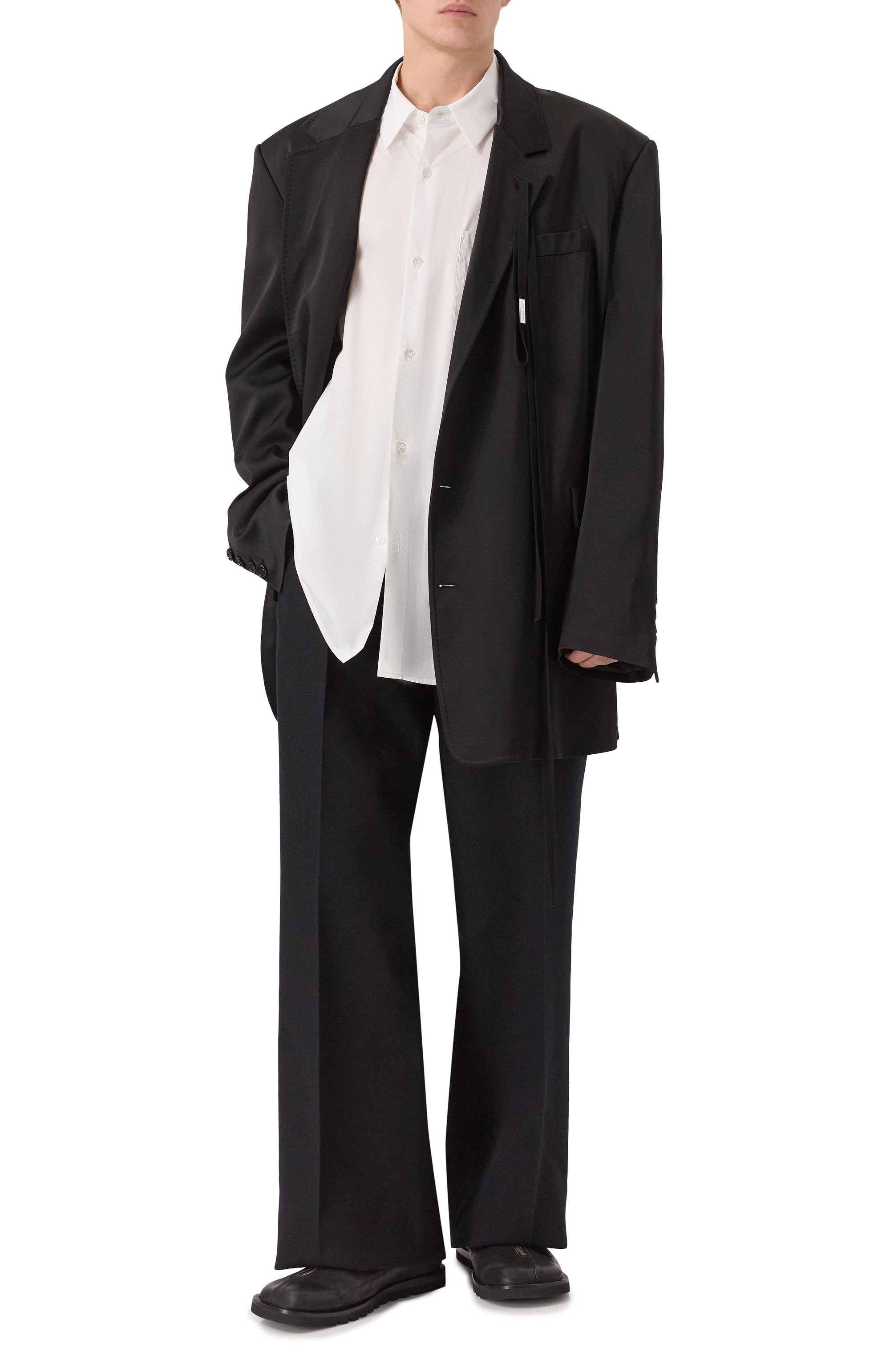 Однобортный пиджак ANN DEMEULEMEESTER, арт. B0012470/FA647, фото 2