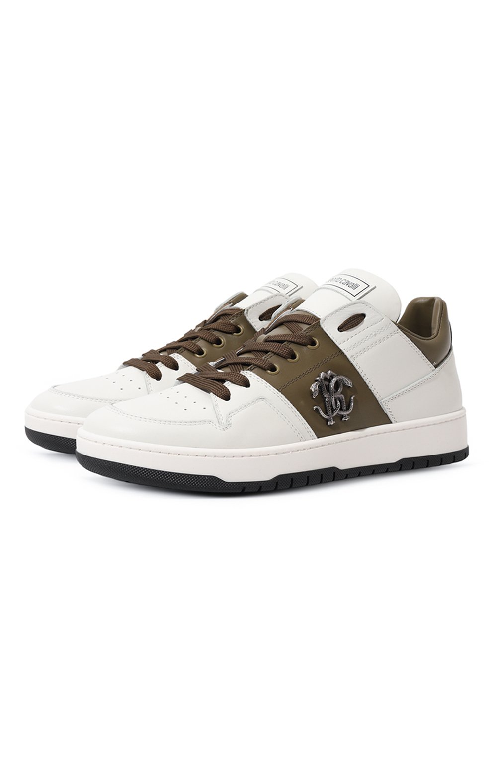 Кожаные кеды ROBERTO CAVALLI, арт. 20727 B, фото 1