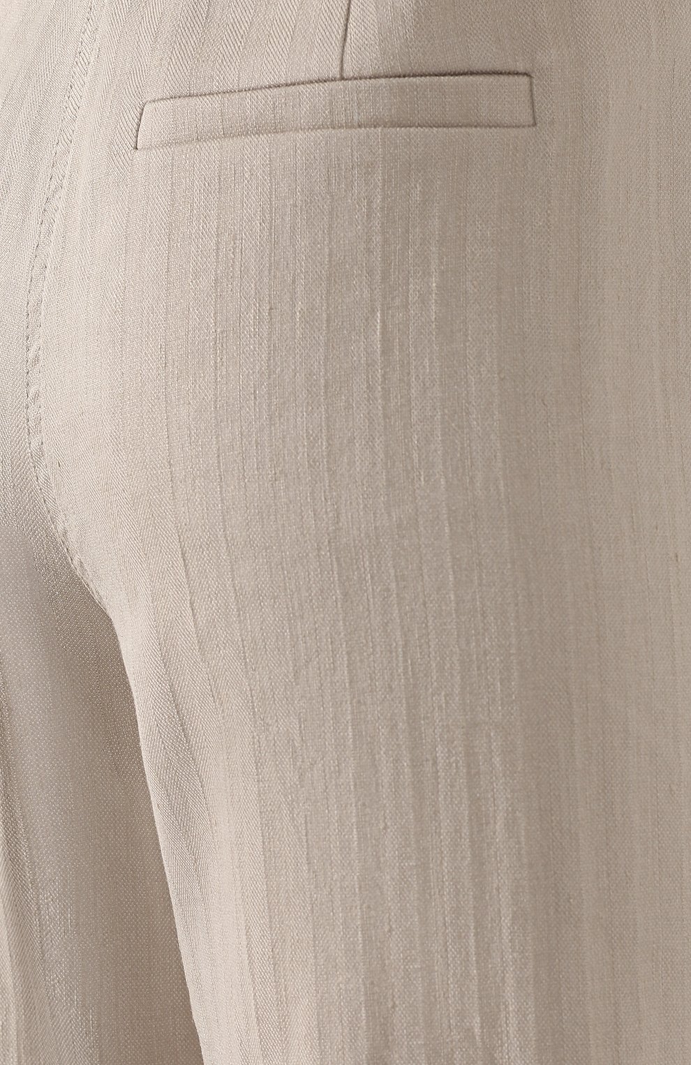 Брюки из смеси льна и хлопка BRUNELLO CUCINELLI, арт. MF578P6962, фото 5