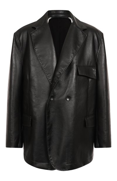 Кожаный пиджак WHO_AM, арт. MJ1-P243-LEATHER, фото 1