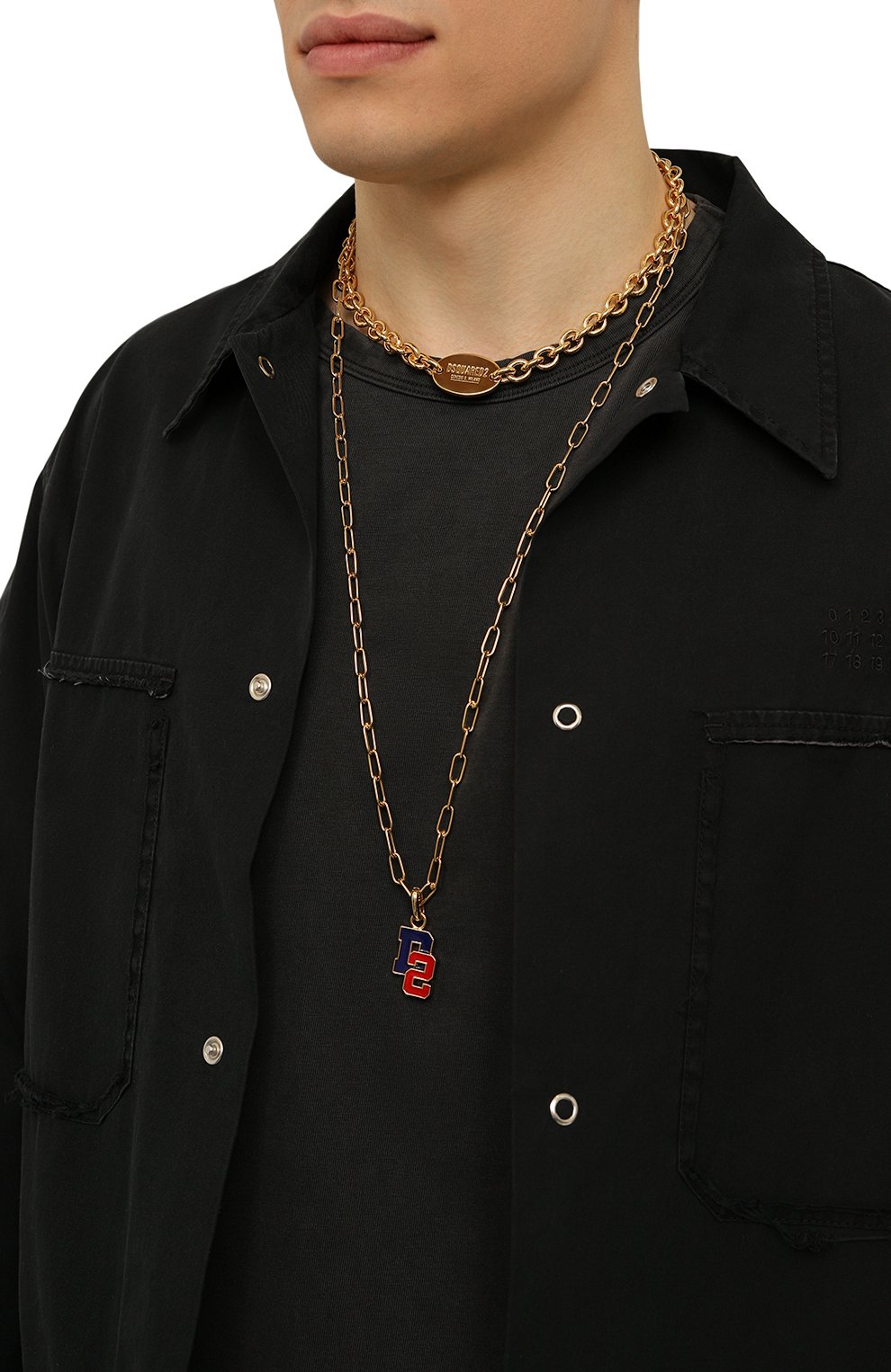 Кулон на цепочке DSQUARED2, арт. NEM0268 37200001, фото 2