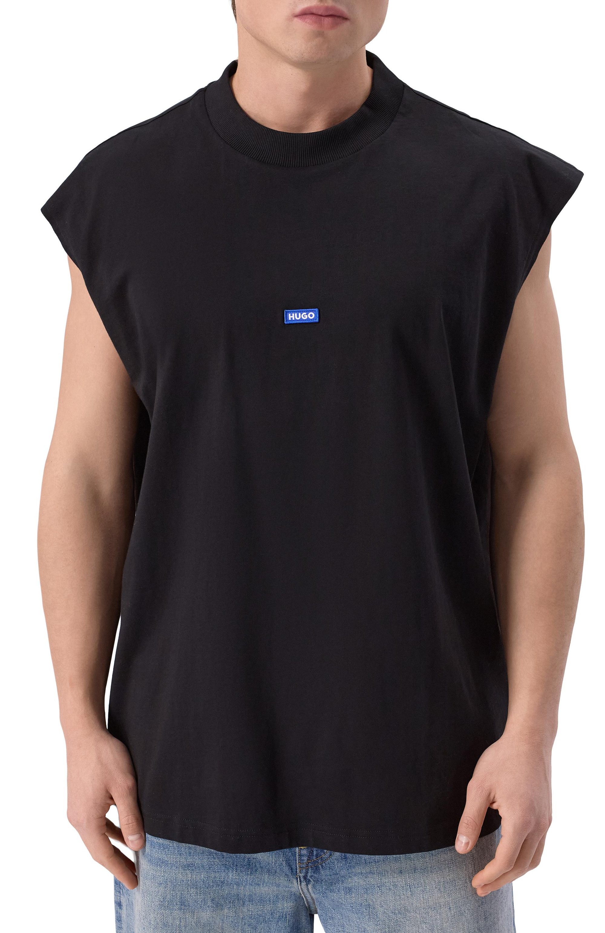 Хлопковая майка HUGO BLUE, арт. 50509773, фото 3