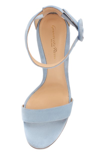 Замшевые босоножки versilia GIANVITO ROSSI, арт. G60379.00RIC.CAMST0W, фото 5