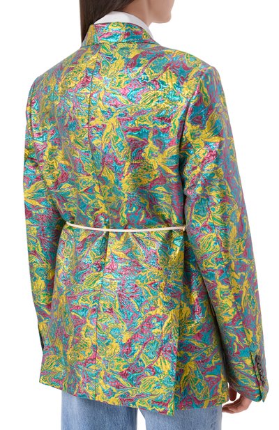 Жакет из вискозы и хлопка DRIES VAN NOTEN, арт. 261-010440/3154, фото 4