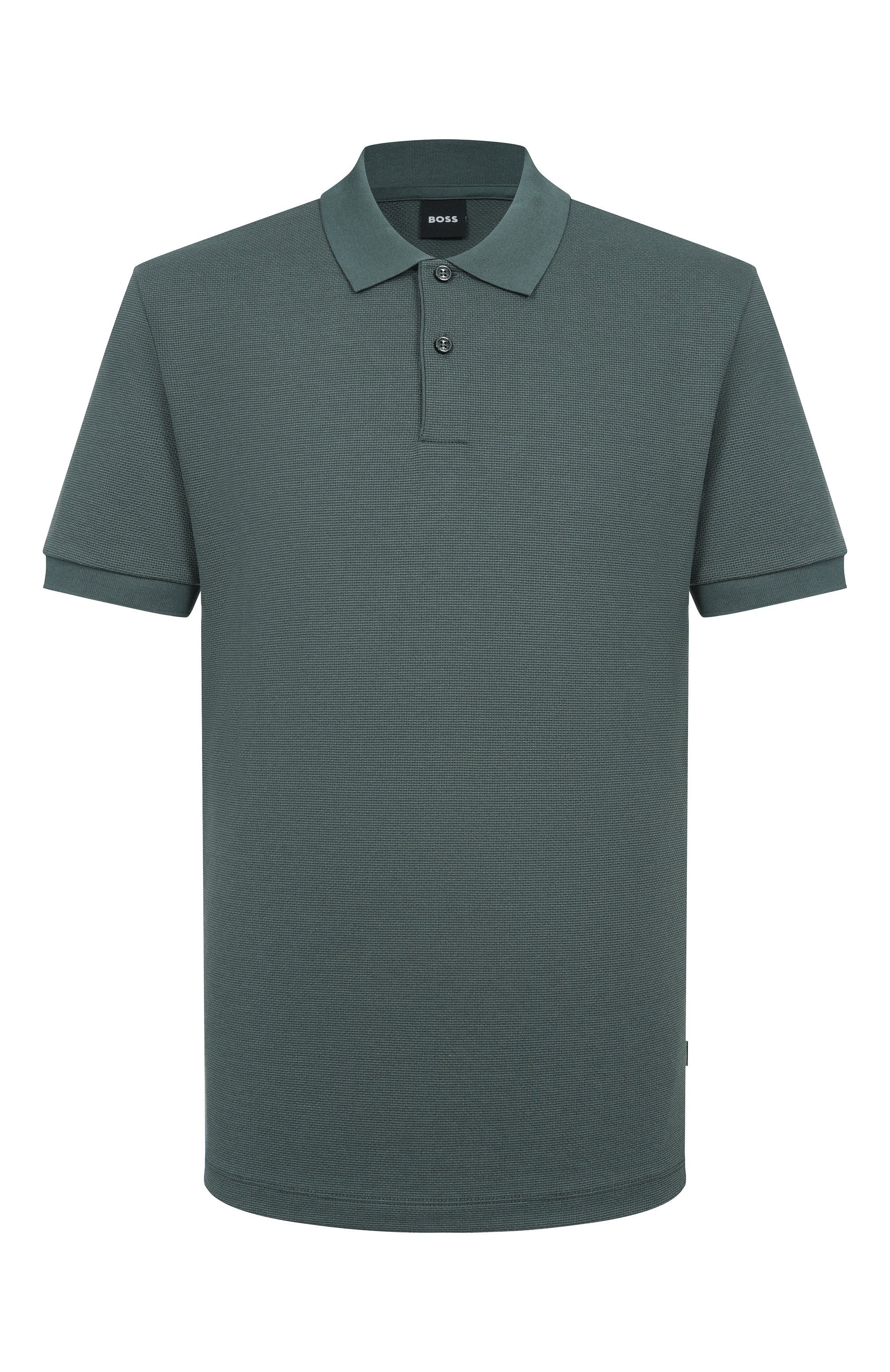 Хлопковое поло BOSS, арт. 50555172, фото 1