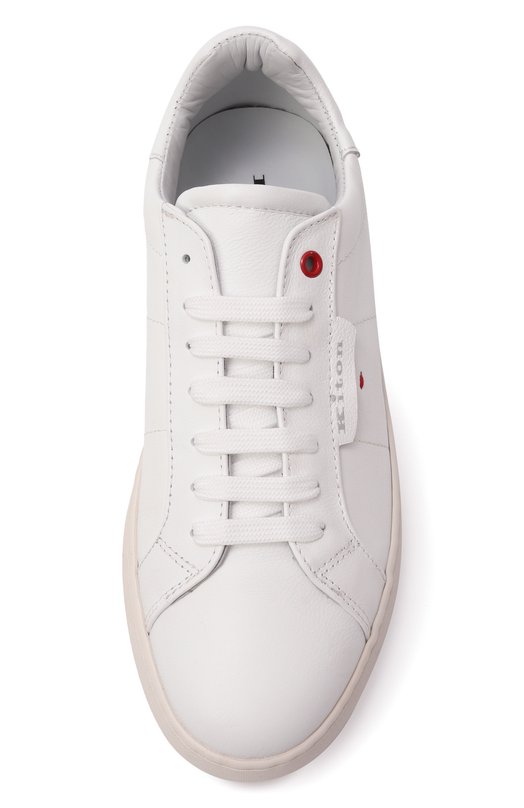 Кожаные кеды Kiton DSSSINN0117301 Белый  DSSSINN0117301 Фото 6