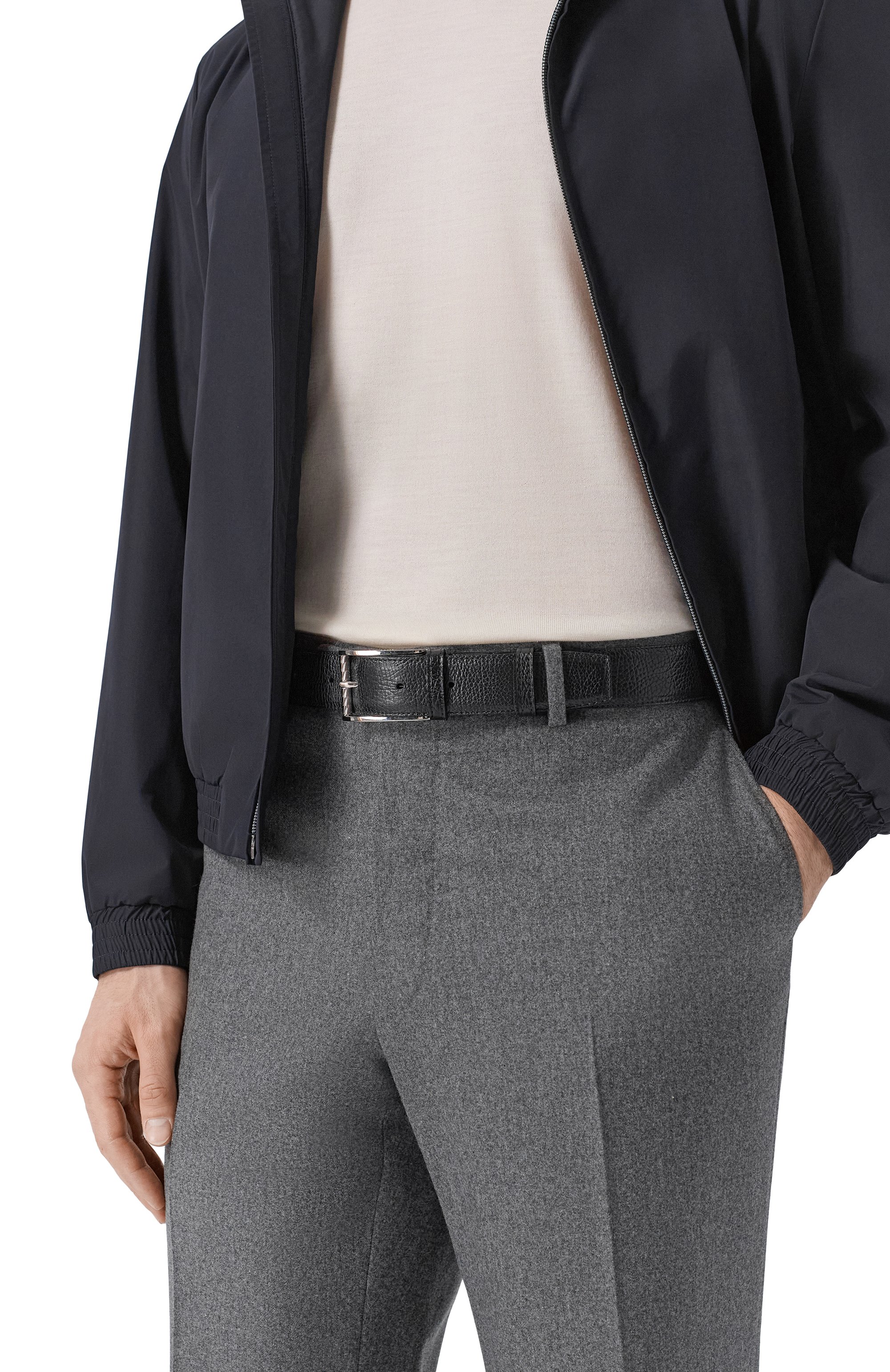 Кожаный ремень ARTIOLI, арт. 407/35 PALLADI0, фото 2