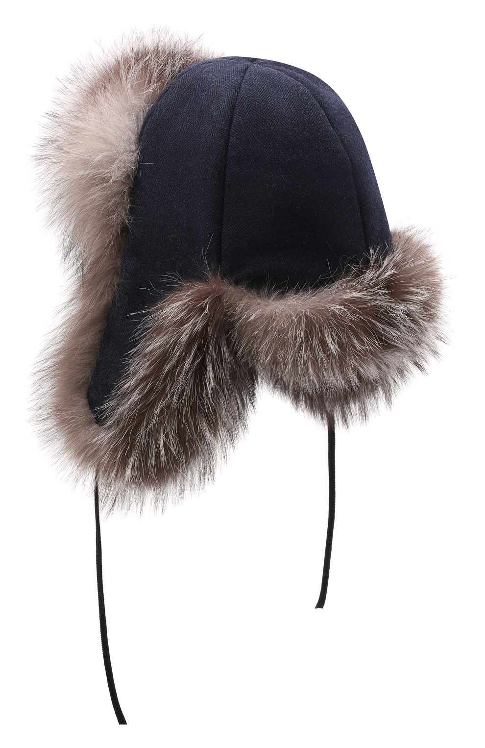 Шапка-ушанка с отделкой из меха песца FURLAND, арт. 0194803310010600140, фото 2