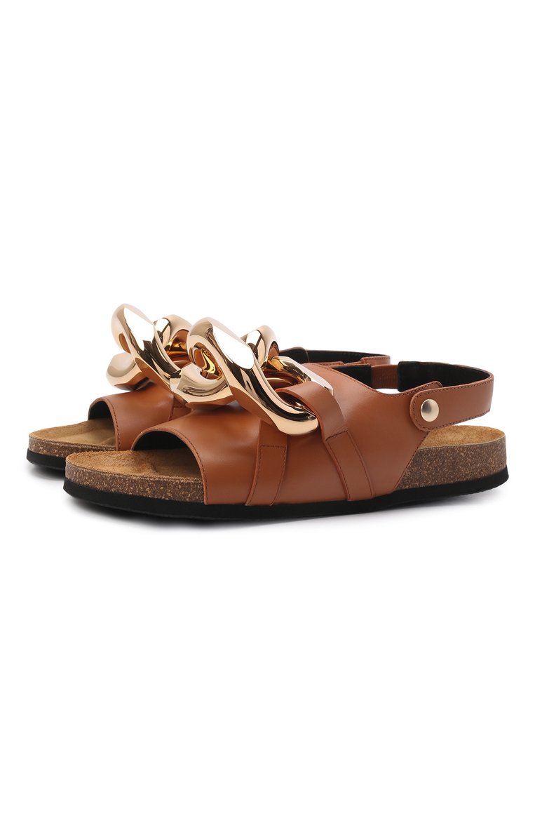 Кожаные сандалии JW ANDERSON, арт. ANW38004A/14002, фото 1