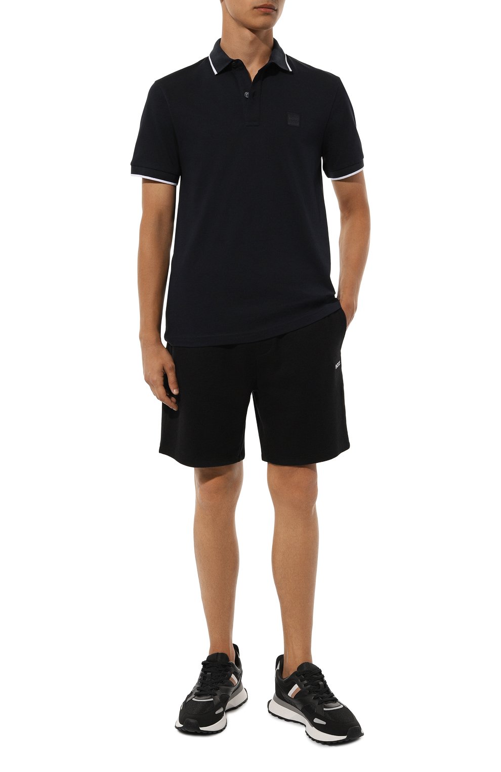 Хлопковое поло BOSS ORANGE, арт. 50507699, фото 2