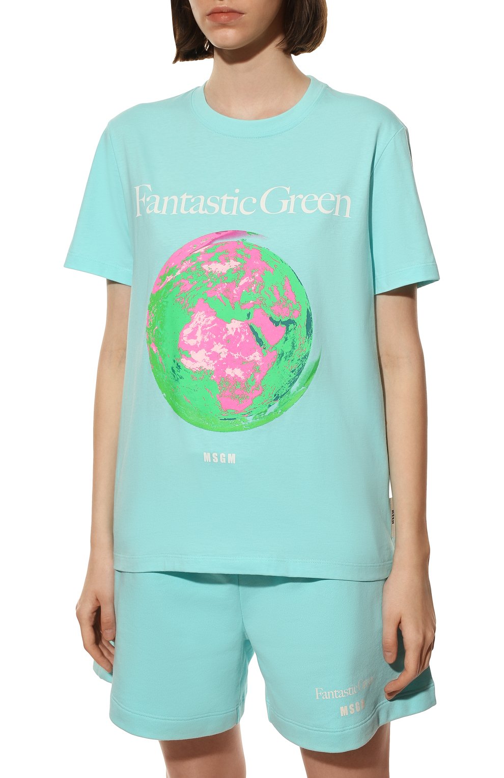 Хлопковая футболка MSGM, арт. 3241MDM192 227288, фото 3
