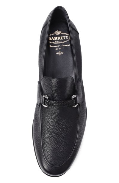 Кожаные лоферы BARRETT темно-синего цвета по цене 86600 руб., арт. B171U067.4/CERV0 ASP0RT, фото 5 Кожаные лоферы BARRETT, арт. B171U067.4/CERV0 ASP0RT, фото 5