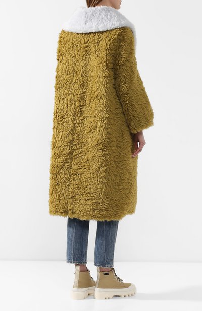 Шуба из экомеха VIKA GAZINSKAYA, арт. FW18 -2219, фото 4
