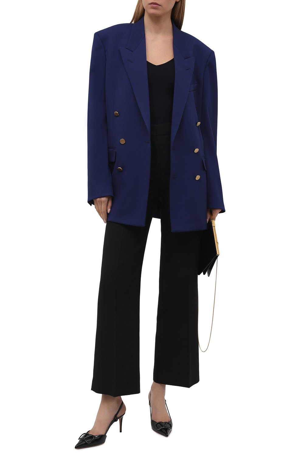 Кожаные туфли vlogo signature VALENTINO, арт. VW0S0R01/TMK, фото 2